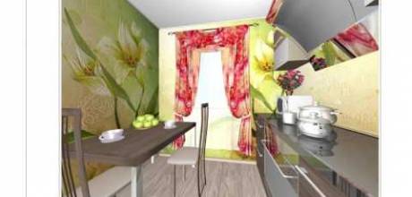 Дизайн интерьера в 2-х комнатной квартире на ул. Шварца