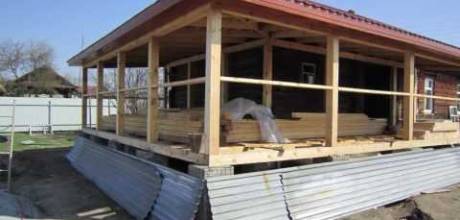 Ремонт дома в посёлке Камышево. Экономный.