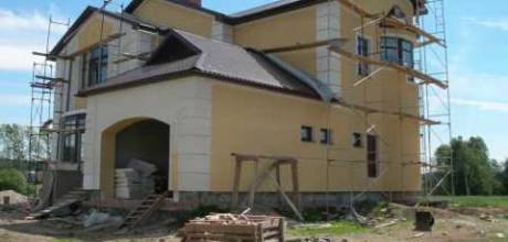 Строительство дома. Станция Большое Сидельниково, кп. Гринвиль. VIP.