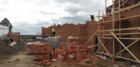 Воссоздание западной стены г. Верхотурье.